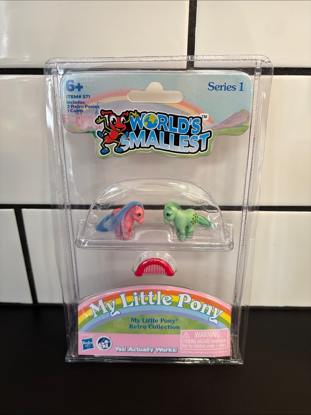 World’s Smallest My Little Pony Retro Collection Series 1 - NIP